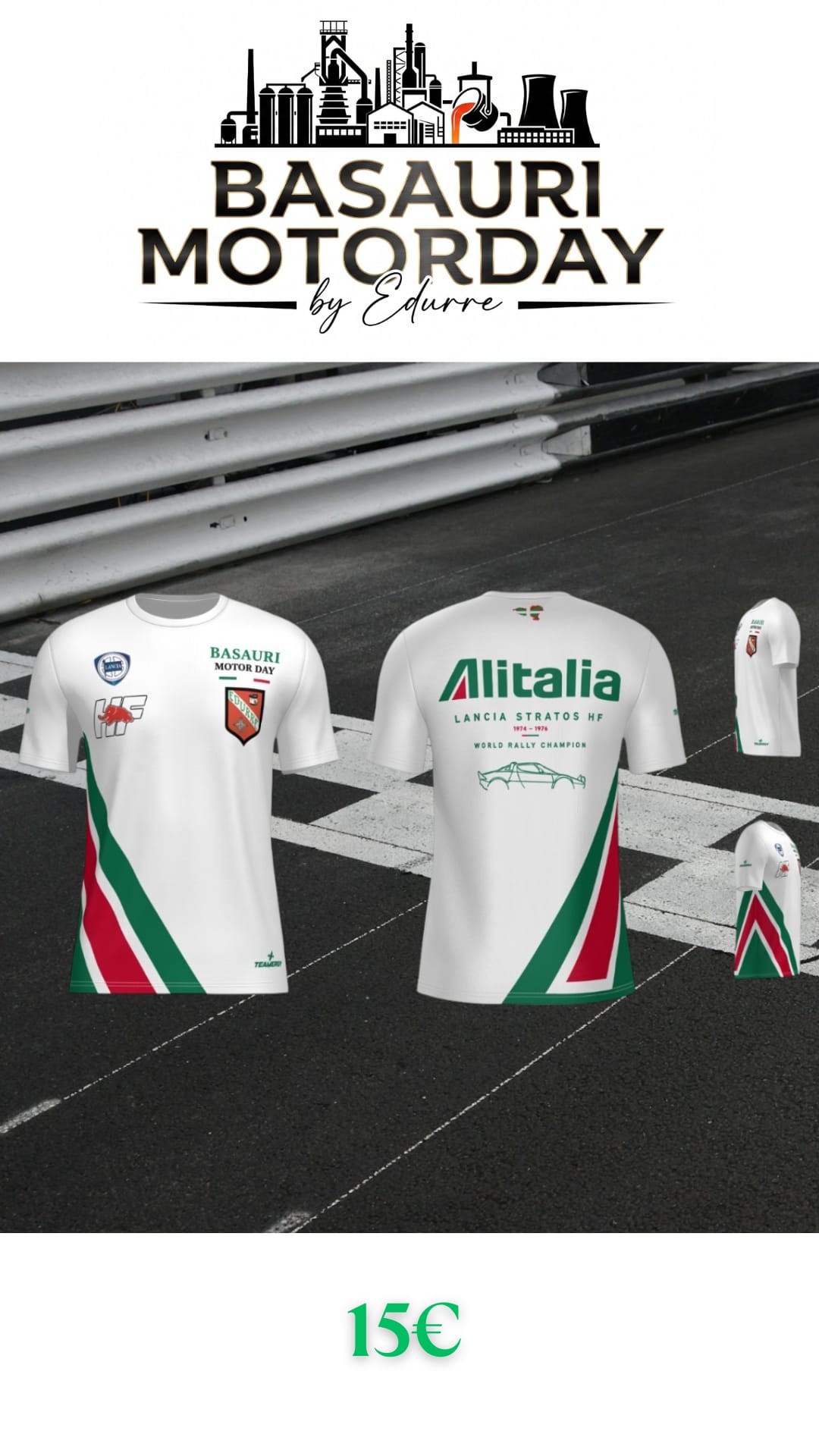 Camiseta Basauri Motorday 2026